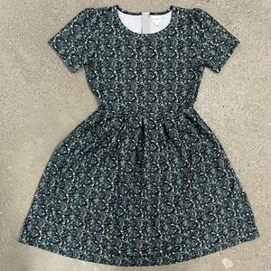 Dark LuLaRoe Paisley Dress size XL